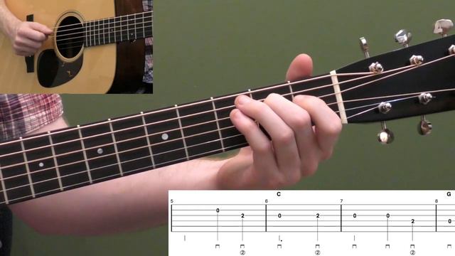Will The Circle Be Unbroken | Beginner Bluegrass Guitar Lesson With Tab смотреть онлайн