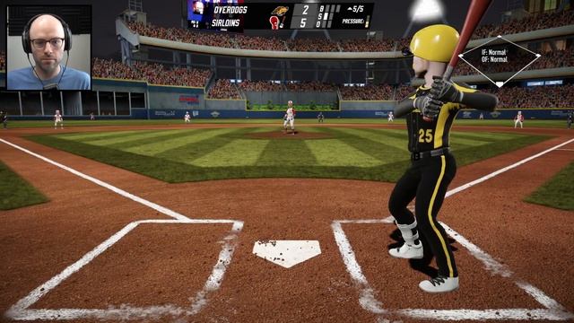 Once I learn the controls it's over for you (Super Mega Baseball 4) смотреть онлайн