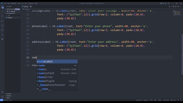 Python Student Management System PART 1 смотреть онлайн