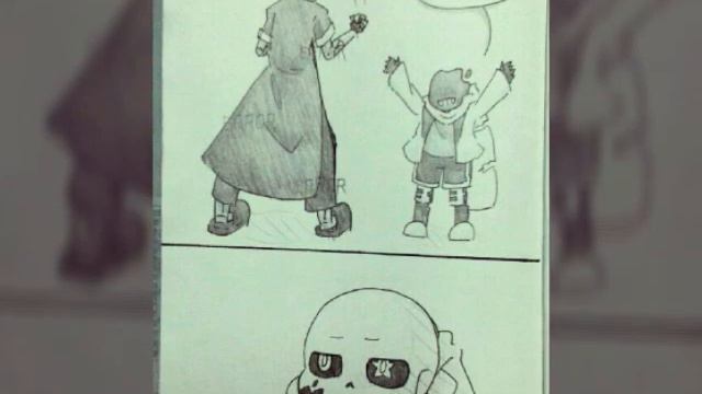 Озвучка комиксов Undertale "Йоу батя, где мои сиги?!" смотреть онлайн