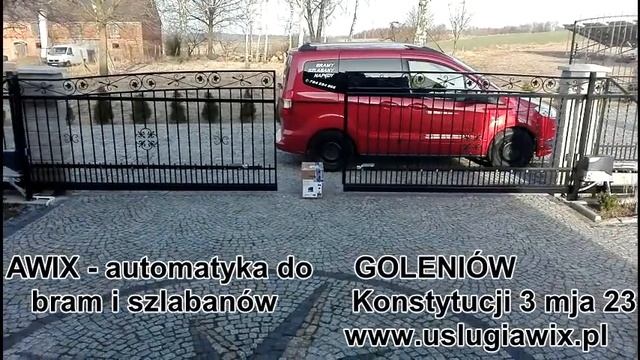 Awix Goleniów - Nice Robus 400 x 2 przeciwbieżne. www.uslugiawix.pl смотреть онлайн