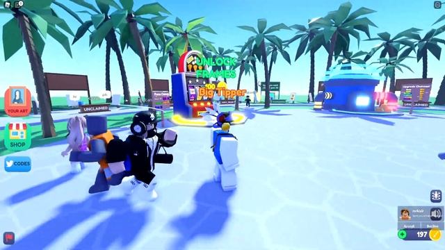ALL NEW *SECRET* OP STARVING ARTISTS CODES! - Roblox Starving Artists Codes смотреть онлайн