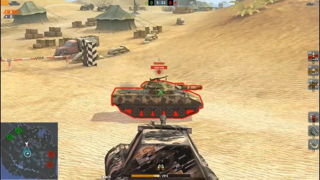 Как пробивать Sheridan ФУГАСОМ? Взрываем ему БК! Wot Blitz смотреть онлайн