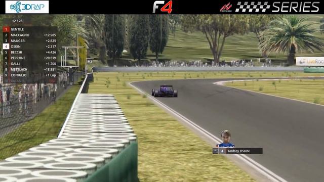 F4 Tatuus 2019 | #06 Pergusa | VRG Series | Assetto Corsa смотреть онлайн