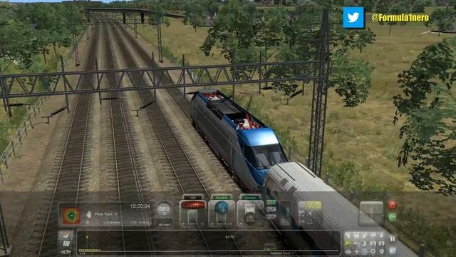 Amtrak HHP-8 Loco, New York - New Haven route | TRAIN SIMULATOR 2014 | смотреть онлайн