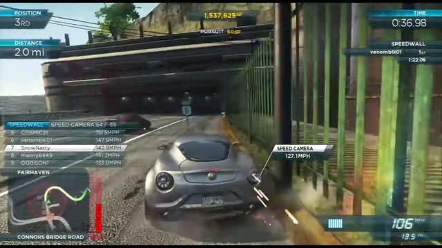 NFS:MW 2012 | AVerMedia LGP PC Free Quality Test @ 12Mbps | Live Gamer Portable C875