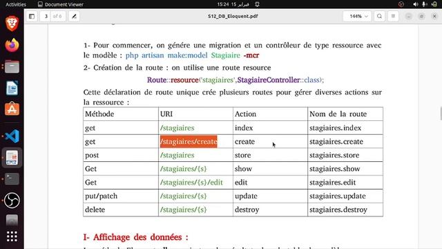 Laravel9 V71 : L'ORM ELOQUENT (2) смотреть онлайн