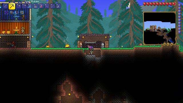 Terraria - Build The walls (Goblin Army) смотреть онлайн