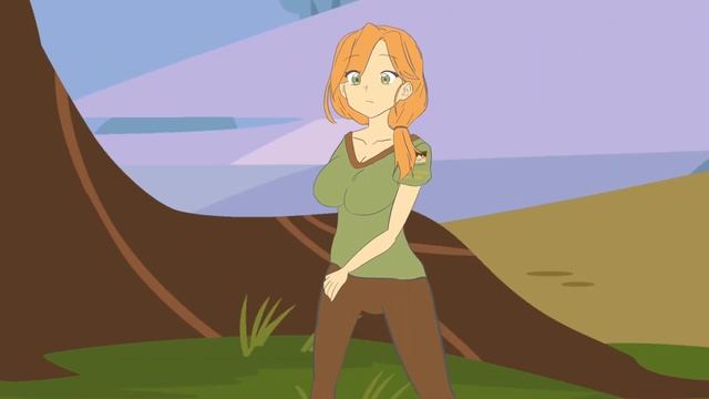 Alex is shocked! | Steve i'm stuck Minecraft Anime Ep93 смотреть онлайн