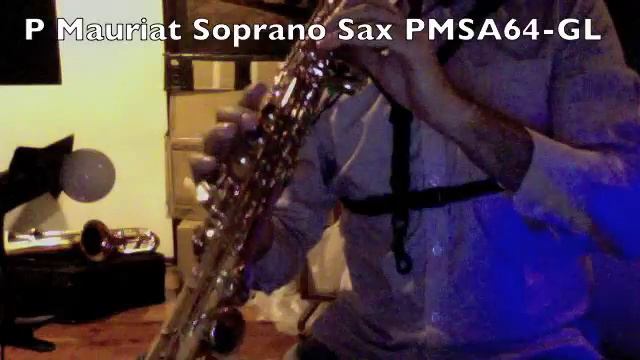 P Mauriat Soprano sax PMSA64 GL смотреть онлайн