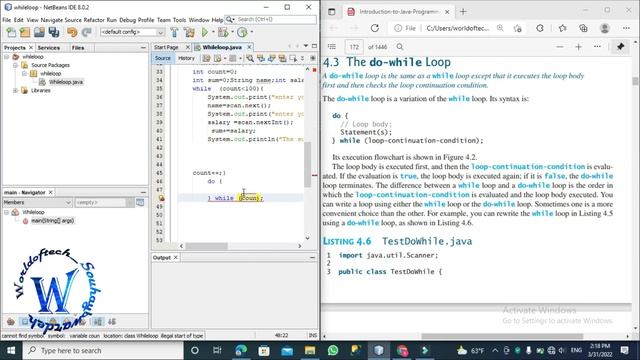 what is do while and how work it in java смотреть онлайн