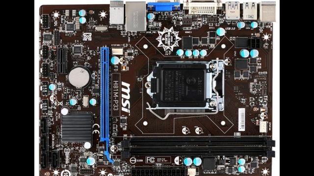 Материнка MSI H81M P33 - ОБЗОР смотреть онлайн