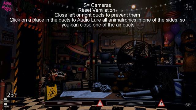 FNAF Ultimate Custom Night Happy Frog/Mr Hippo/Pigpatch/Nedd Bear/Orville Elephant 20 Walkthrough смотреть онлайн
