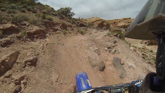 moab utah prichett canyon 3 scenic on dirtbike смотреть онлайн