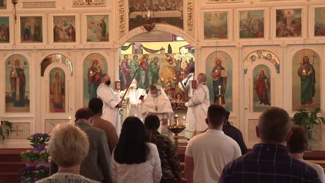 Sunday Divine Liturgy 5/9/21 St Thomas Sunday смотреть онлайн
