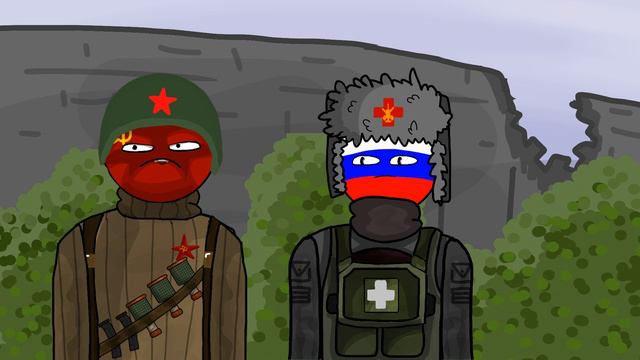Countryhumans Shitpost #5 | Countryhumans Friends 2 | Полковник 100 (Colonel 100)