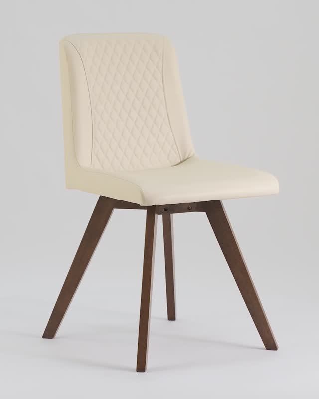 Стул MARTA экокожа. Лаконичный кухонный стул из массива гевеи смотреть онлайн