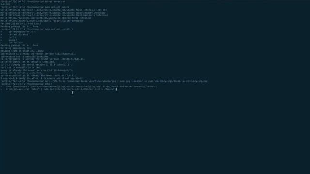 3 Install Docker in Linux Server смотреть онлайн