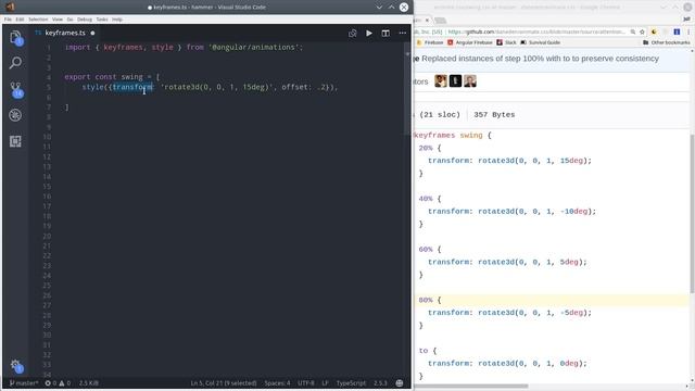 Swipe, Tap, Pinch - HammerJS + Angular Animations смотреть онлайн