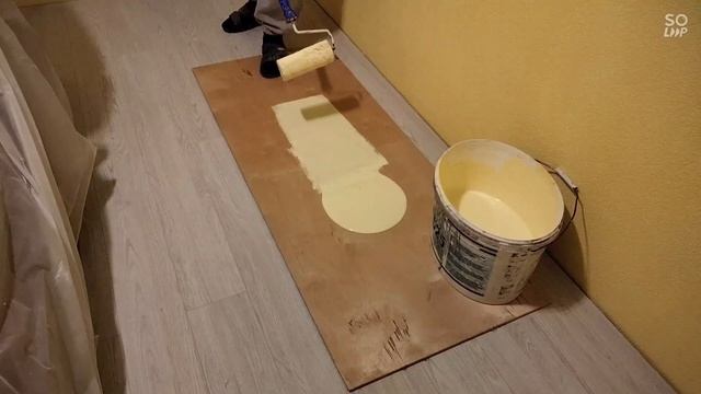 как покрасить обои не оставляя следов от валика смотреть онлайн