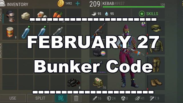LDOE Bunker Alfa code February 26 - February 27 2024 LDOE Last Day On Earth смотреть онлайн