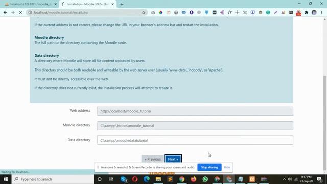 How to install Moodle localhost 2020 Step by step #moodle #tutorial #xampp #vide смотреть онлайн