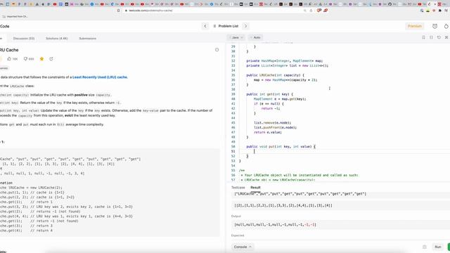 [leetcode] Решаем LRU Cache задачу смотреть онлайн