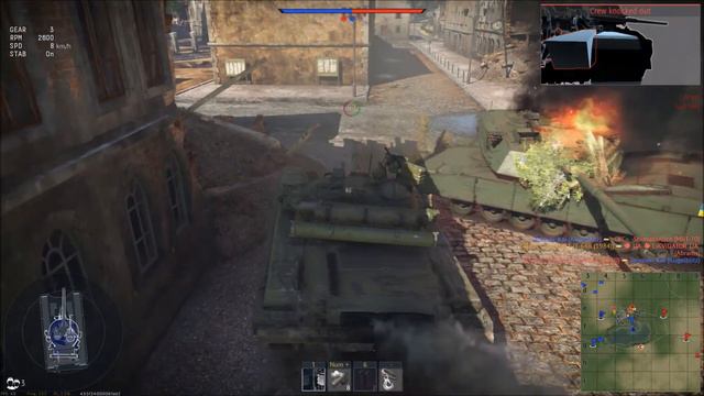 T-64B (1984) Vs M1 Abrams (montage) || War Thunder Tank Gameplay смотреть онлайн