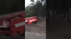 Вот как сейчас выглядит разрушенный блокпост в Энергодаре по дороге в Запорожскую АЭС.