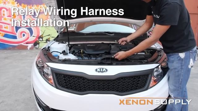 Kia Optima - How to Install HID Xenon (/w wiring harness) 2011+ смотреть онлайн