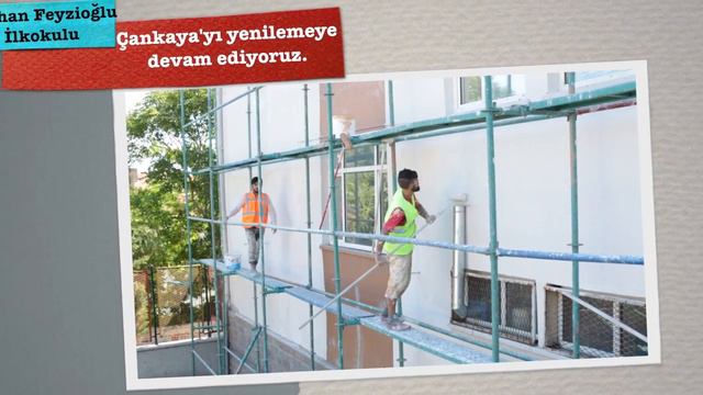 Çankaya'yı yenilemeye devam ediyoruz - Turhan Feyzioğlu İlkokulu смотреть онлайн