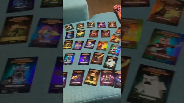 minecraft dungeons arcade lot holographic cards смотреть онлайн