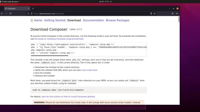 PHP Composer - How to Install and Use PHP Composer on Linux смотреть онлайн