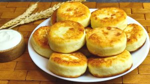 Пышные сырники. Классический рецепт на сковороде