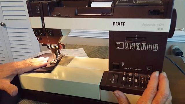Pfaff Tiptronich 1171 смотреть онлайн