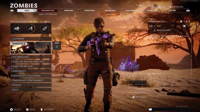 HOW TO DEFEAT ORDA FAST IN OUTBREAK - Best Weapons To Use On Orda (Cold War Zombies) смотреть онлайн