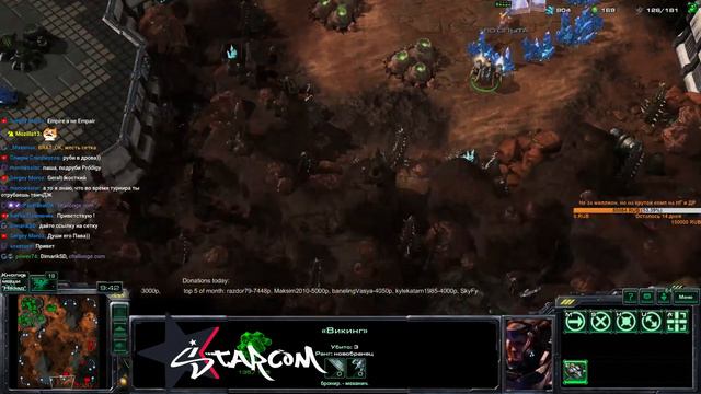 Starcraft 2 [] BratOK | SC2 Вечерний ладдер Q(._.Q) смотреть онлайн