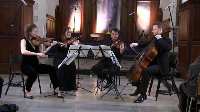 Benjamin Britten - String Quartet No. 2 (1st Movement) - Badke Quartet смотреть онлайн