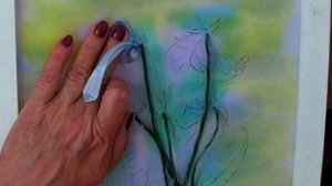 Вышивка атласными лентами Колокольчик