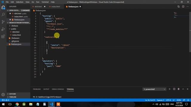 Firebase Hosting: Config and Redirects смотреть онлайн
