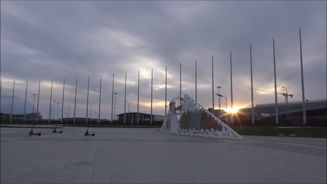Сочи-парк вечерний .Колесо обозрения .2022 год смотреть онлайн