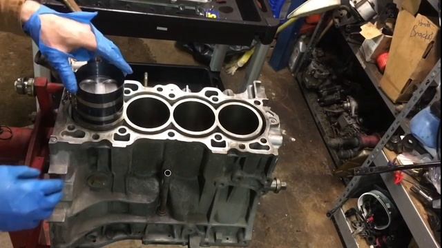 FULL rebuild, engine SWAP in 10 mins! CRV B20b swap смотреть онлайн