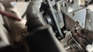 Замена ремня ГРМ Рено Меган Сценик, двигатель K7M 1.6 8V.