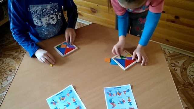 Головоломка "Танграм" смотреть онлайн