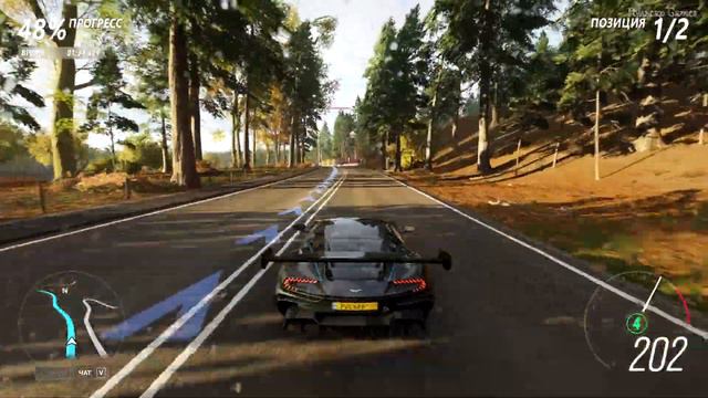 Forza Horizon 4. AM VULKAN. Показательный заезд. Треугольное крыло смотреть онлайн