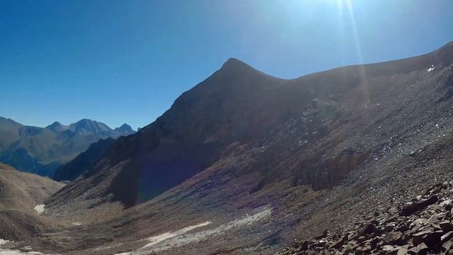 Поход на озеро Лунное (Домбай) смотреть онлайн