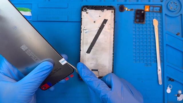 Samsung A21S LCD Replacement смотреть онлайн
