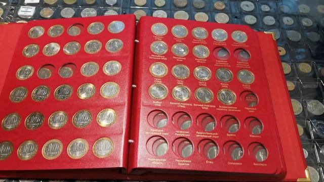 Юбилейные монеты России и Альбом Коллекционер! Пополнение коллекции монет! смотреть онлайн