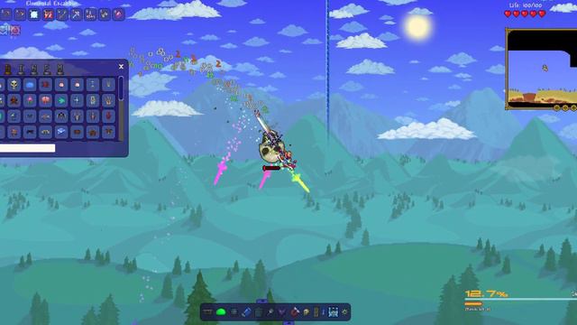 destroying pre-hardmode bosses in terraria смотреть онлайн