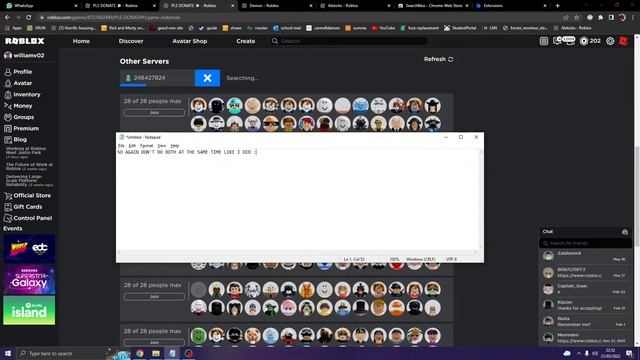 How To Join Any User In Pls Donate Roblox (voicechat Servers Included)